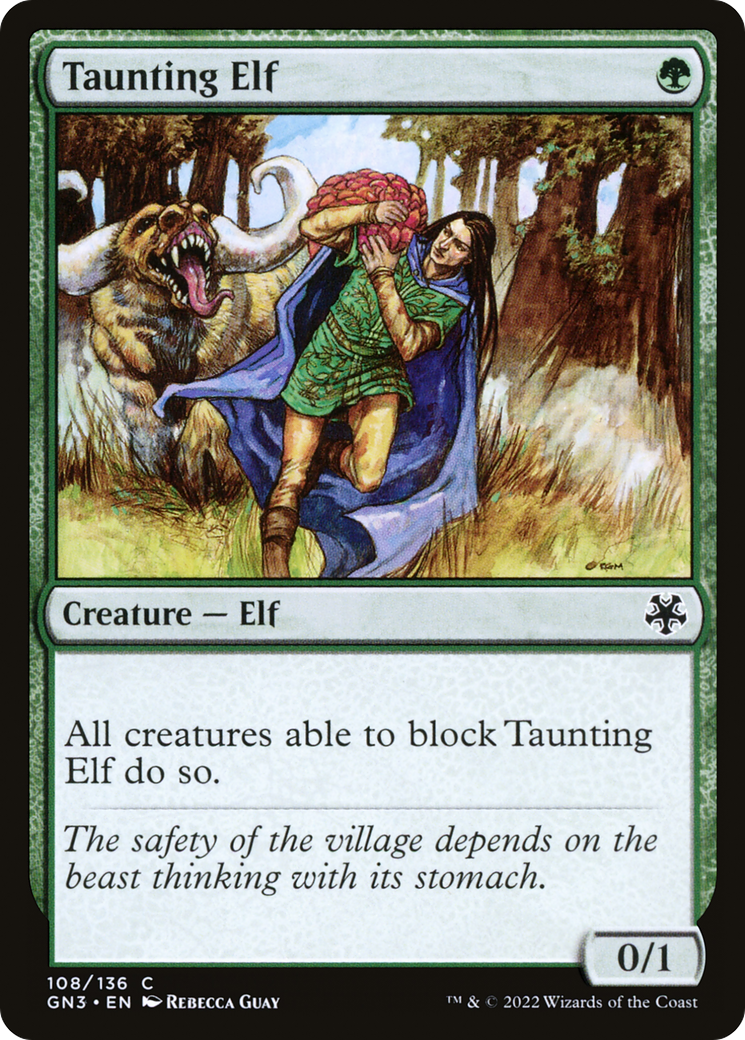 Taunting Elf (GN3-108)
