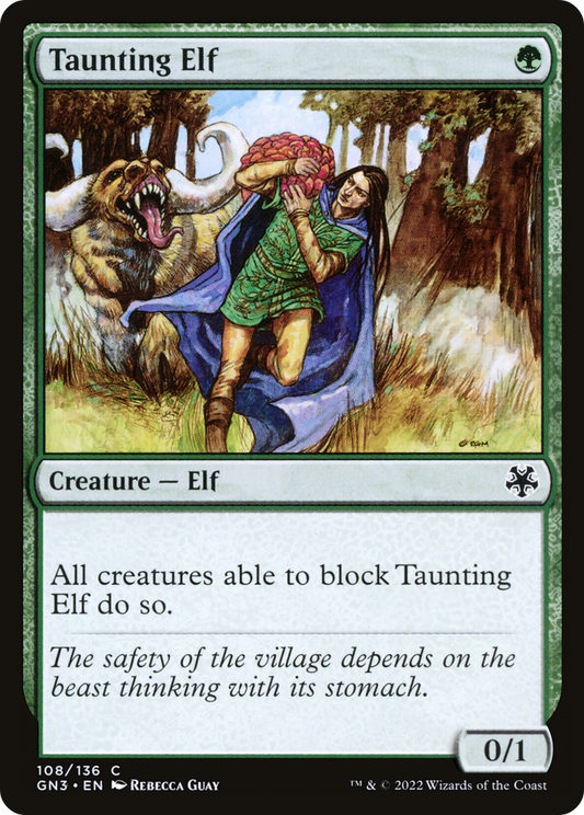 Taunting Elf (GN3-108)