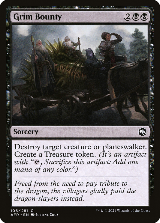 Grim Bounty (AFR-106) (Foil)