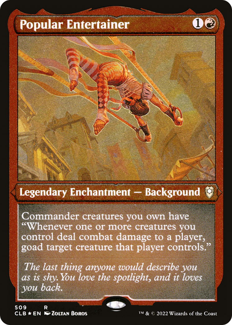 Popular Entertainer (CLB-509) (Etched Foil)