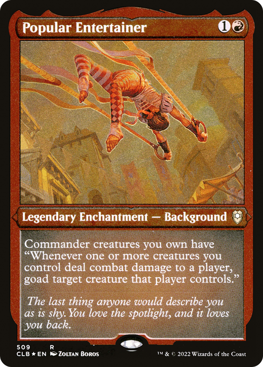 Popular Entertainer (CLB-509) (Etched Foil)