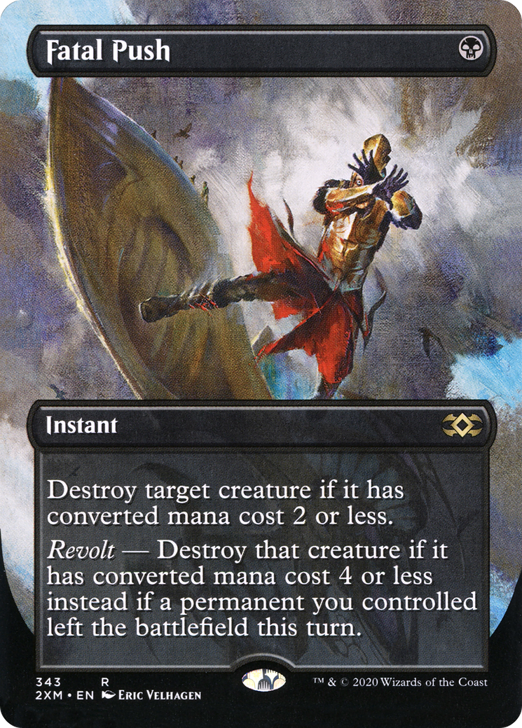 Fatal Push (2XM-343) (Borderless) (Foil)