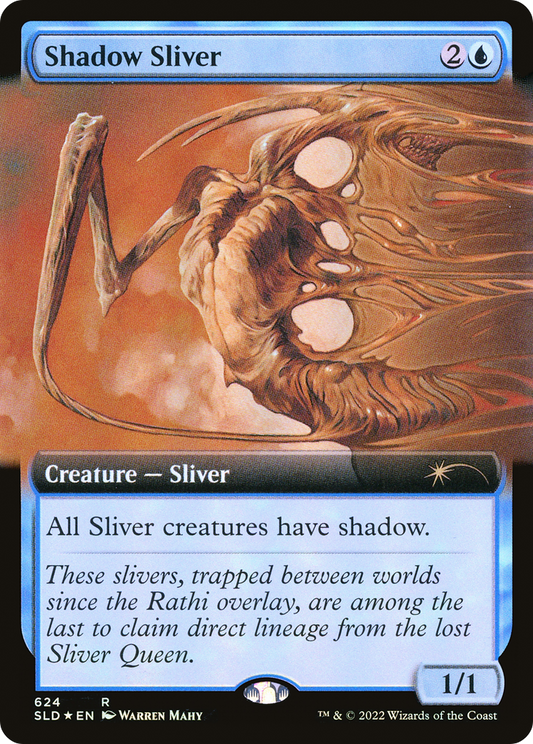 Shadow Sliver (SLD-624) (Extended Art) (Foil)