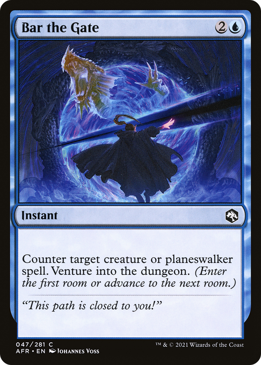 Bar the Gate (AFR-047) (Foil)