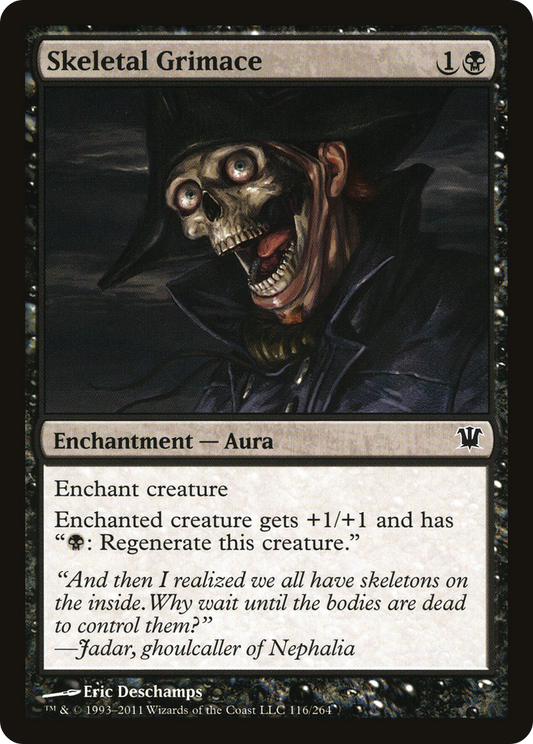Skeletal Grimace (ISD-116) (Foil)