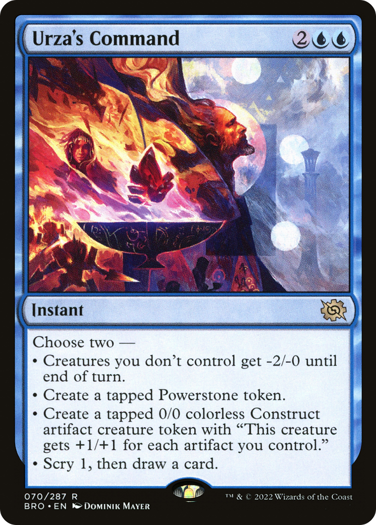 Urza's Command (BRO-070) (Foil)