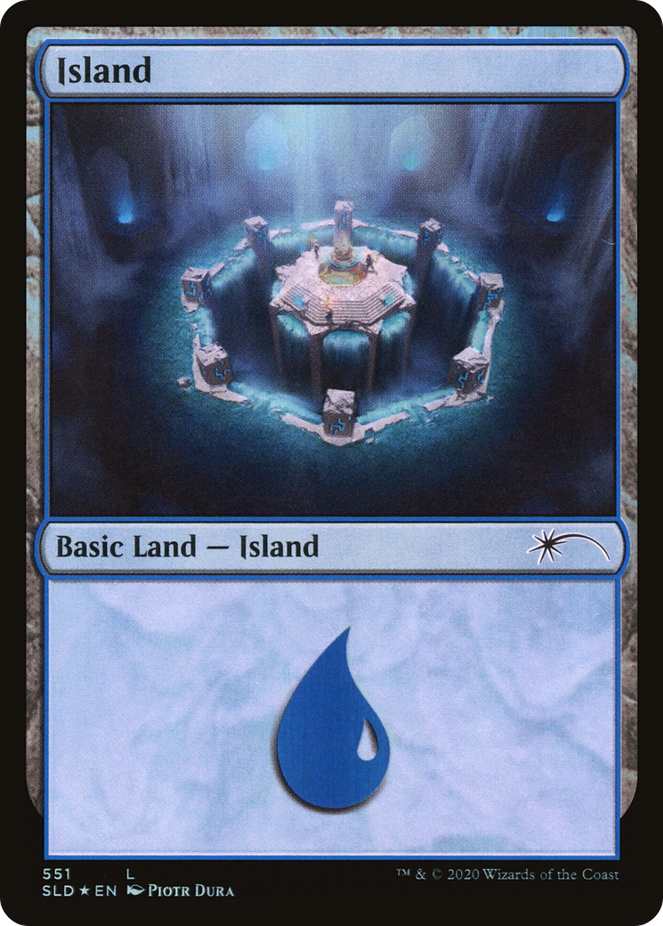 Island (SLD-551) (Foil)