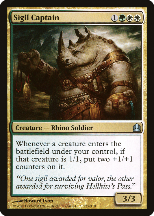 Sigil Captain (CMD-225)