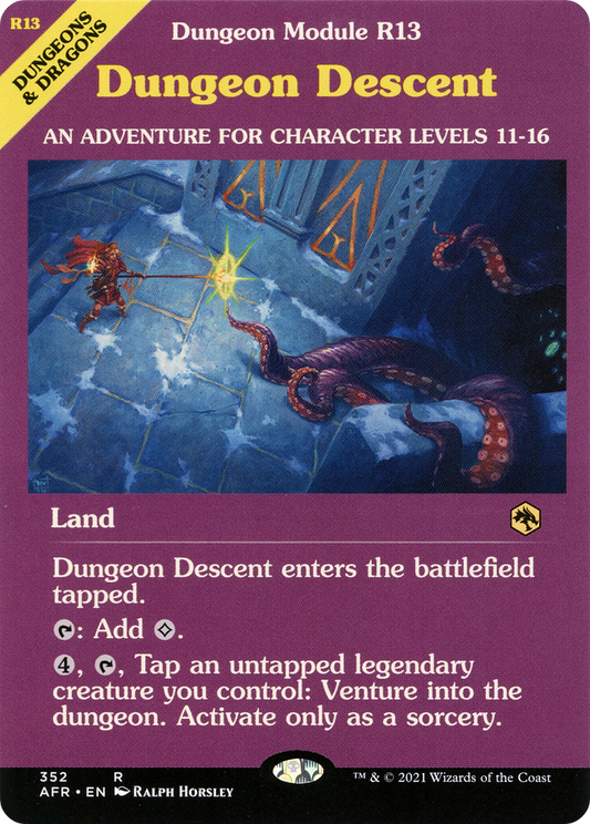 Dungeon Descent (AFR-352) (Showcase)