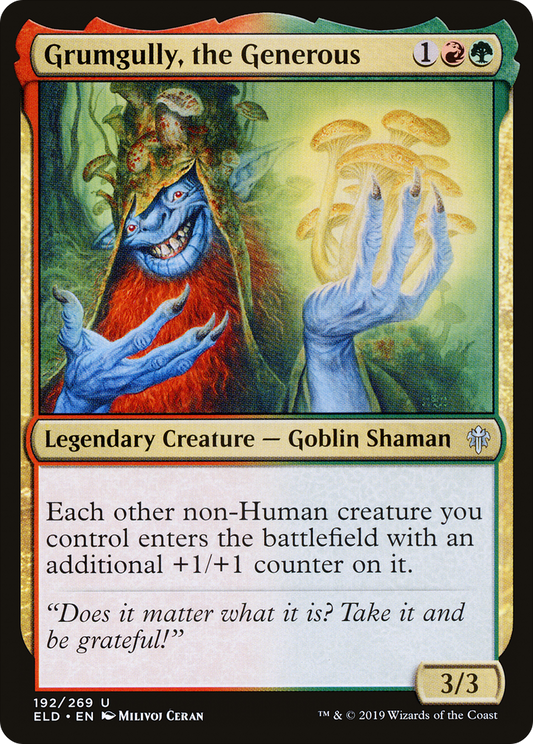 Grumgully, the Generous (ELD-192) (Foil)