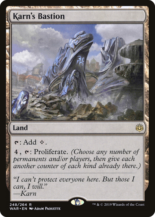 Karn's Bastion (WAR-248) (Foil)
