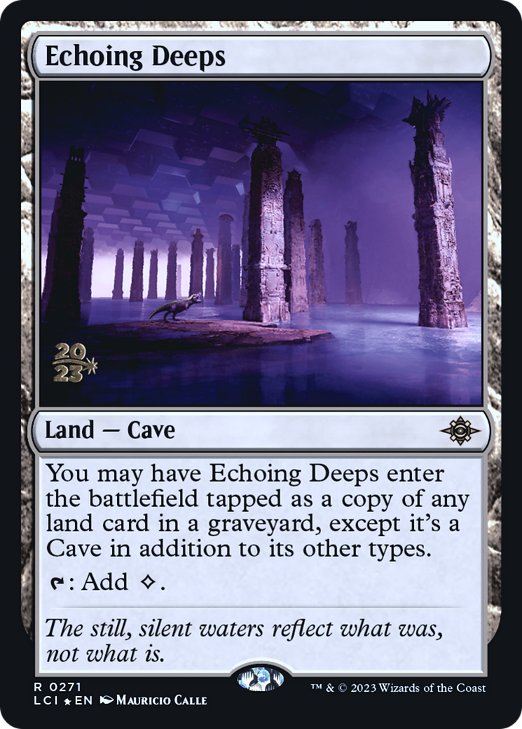 Echoing Deeps (PRE-271S) (Foil)