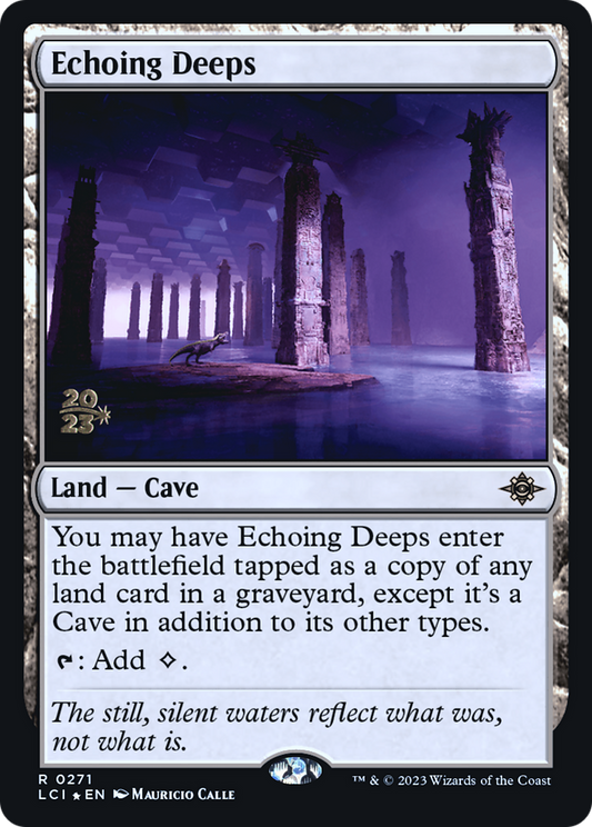 Echoing Deeps (PRE-271S) (Foil)