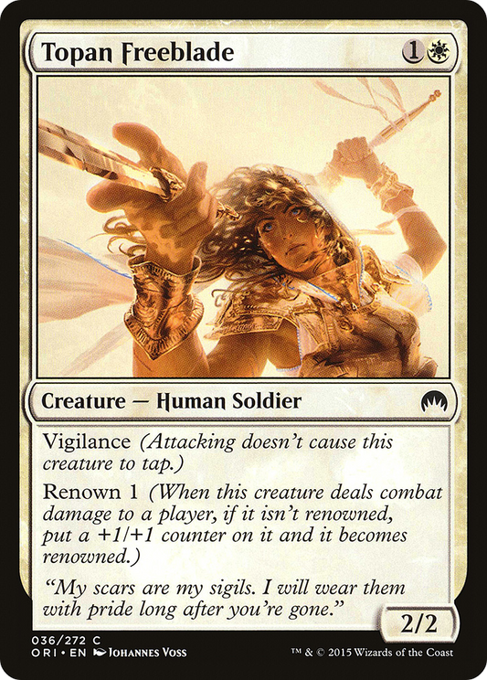 Topan Freeblade (ORI-036) (Foil)
