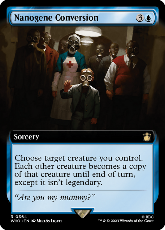 Nanogene Conversion (WHO-364) (Extended Art) (Foil)