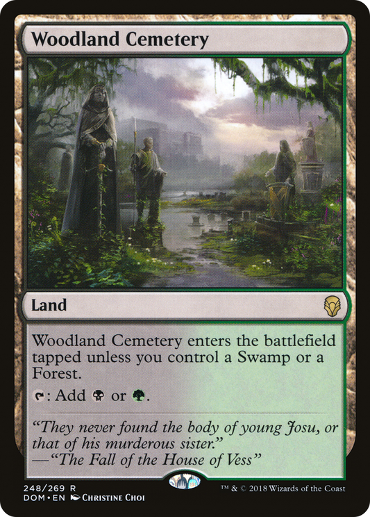 Woodland Cemetery (DOM-248) (Foil)