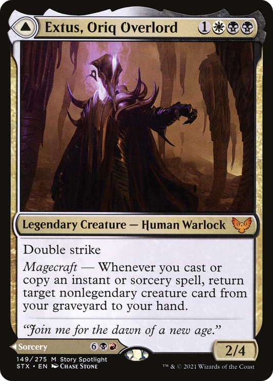 Extus, Oriq Overlord // Awaken the Blood Avatar (STX-149)