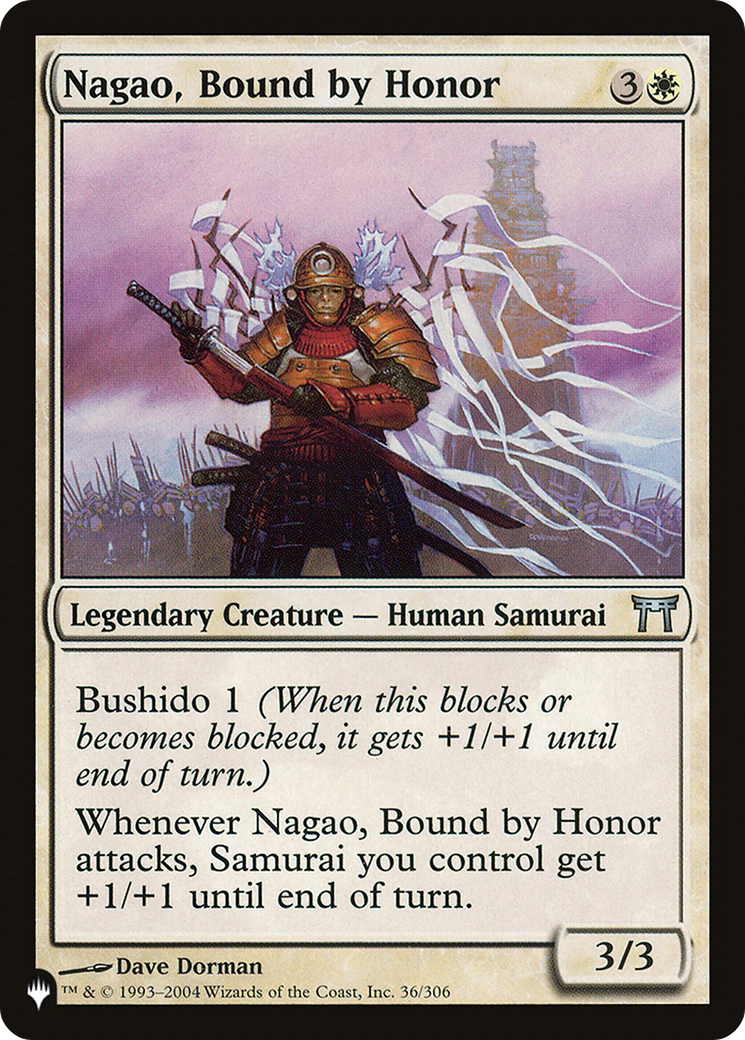 Nagao, Bound by Honor (LIST-CHK-36)