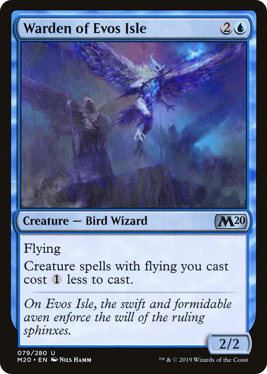 Warden of Evos Isle (M20-079)