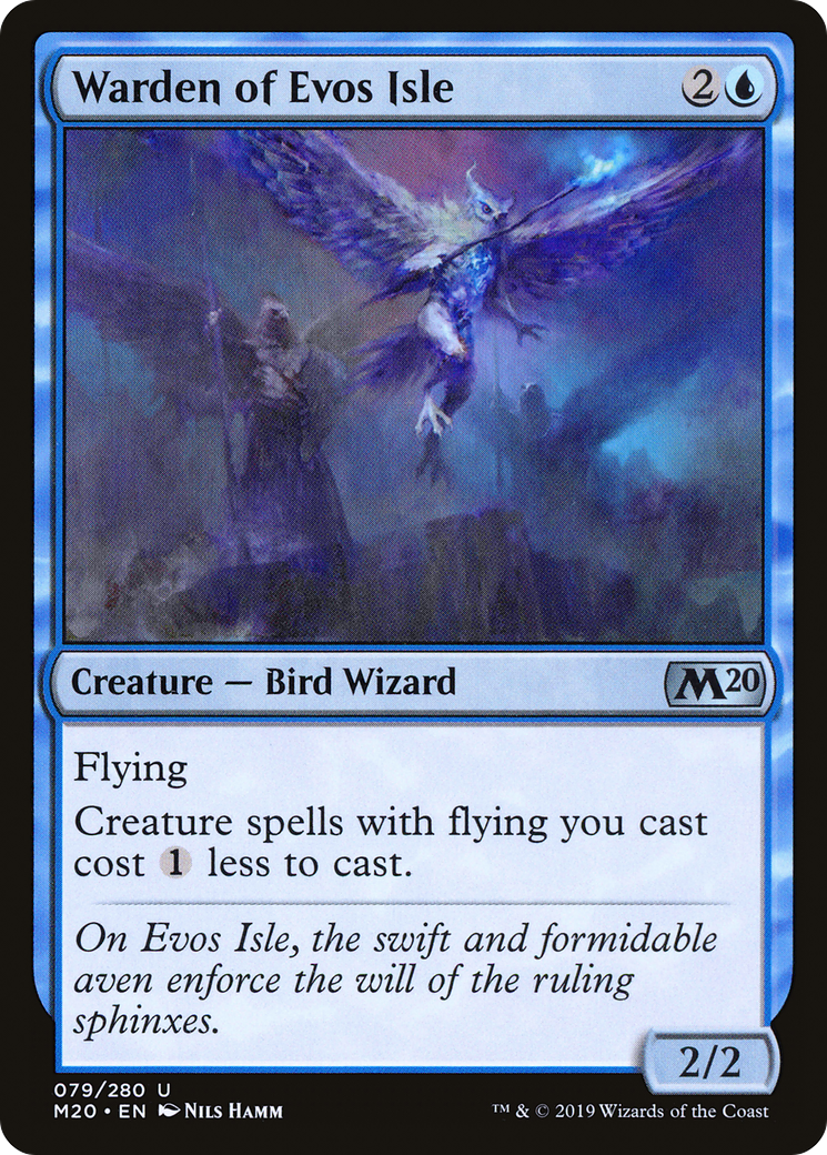 Warden of Evos Isle (M20-079) (Foil)