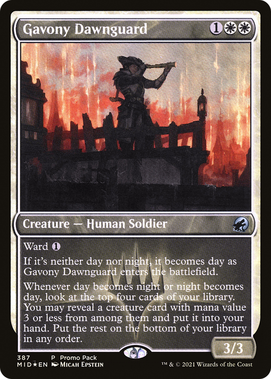 Gavony Dawnguard (PPMID-387) (Foil)