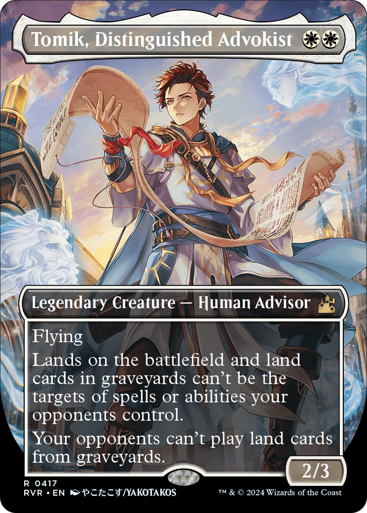 Tomik, Distinguished Advokist (RVR-417) (Borderless) (Foil)