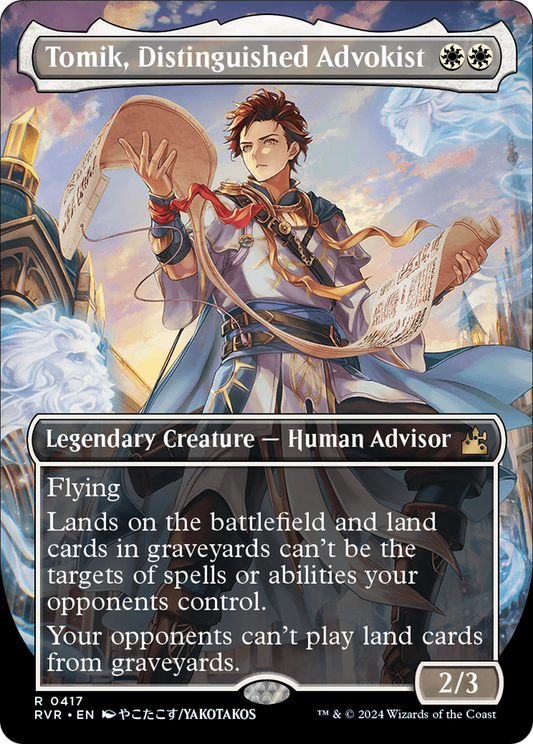 Tomik, Distinguished Advokist (RVR-417) (Borderless) (Foil)