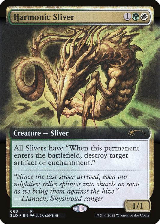 Harmonic Sliver (SLD-663) (Extended Art) (Foil)