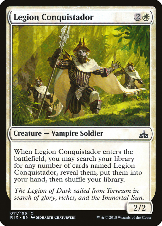 Legion Conquistador (RIX-011) (Foil)
