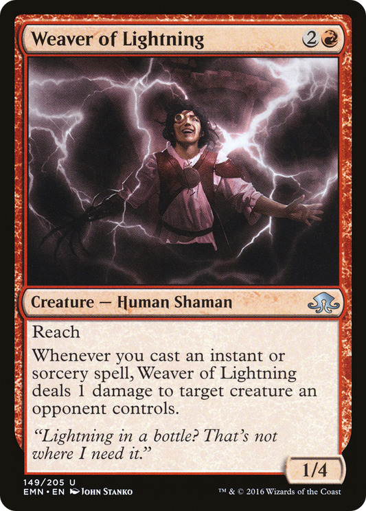 Weaver of Lightning (EMN-149) (Foil)