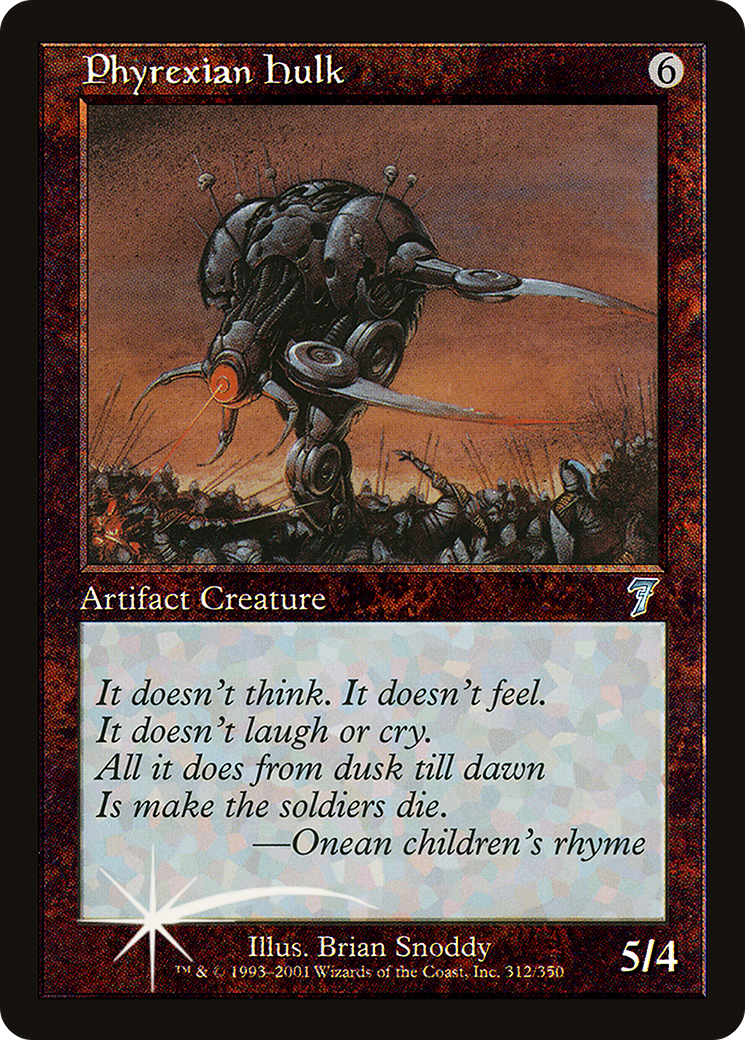 Phyrexian Hulk (7ED-312★) (Foil)