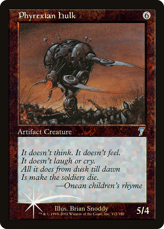 Phyrexian Hulk (7ED-312★) (Foil)
