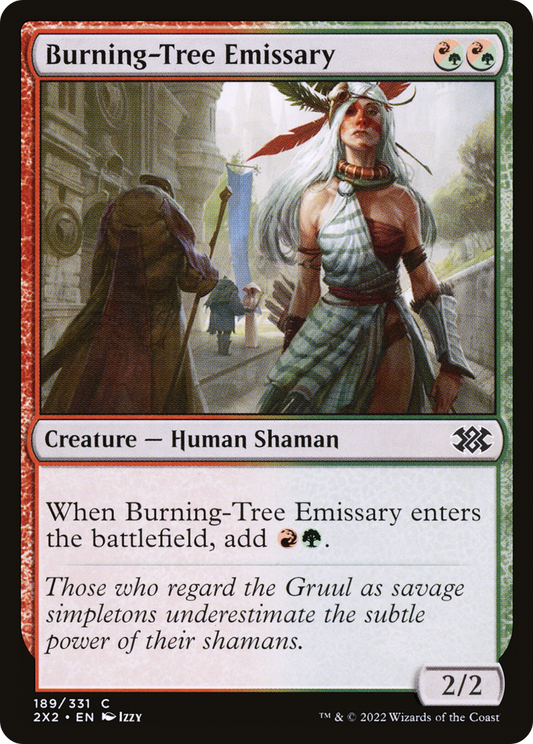 Burning-Tree Emissary (2X2-189) (Foil)