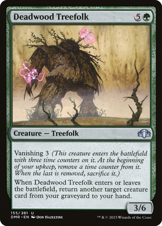 Deadwood Treefolk (DMR-155) (Foil)