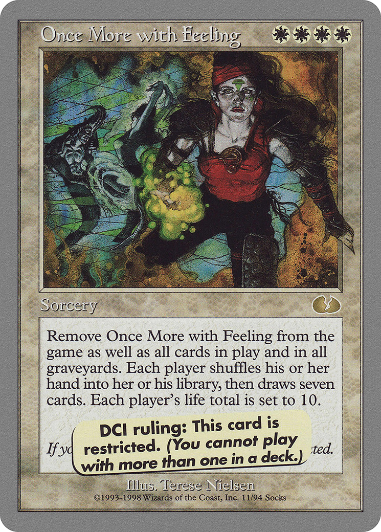 Once More with Feeling (UGL-011)