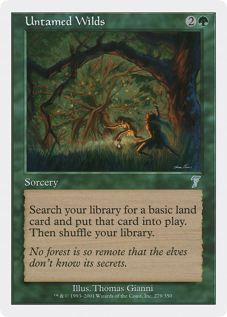 Untamed Wilds (7ED-279)