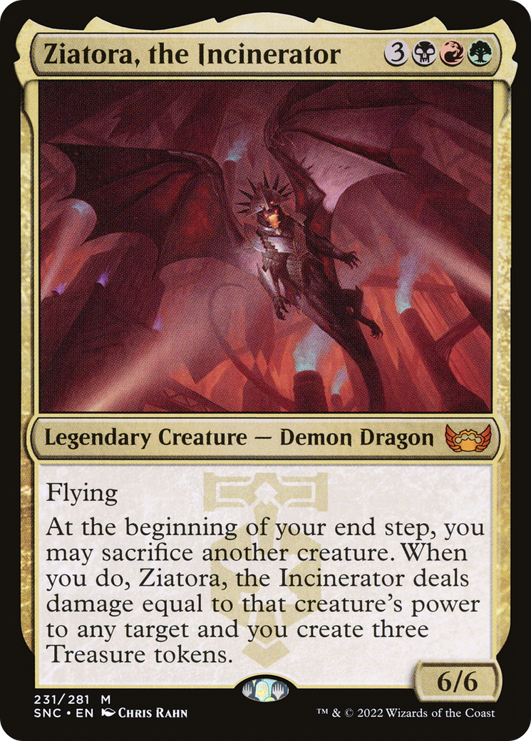 Ziatora, the Incinerator (SNC-231) (Foil)