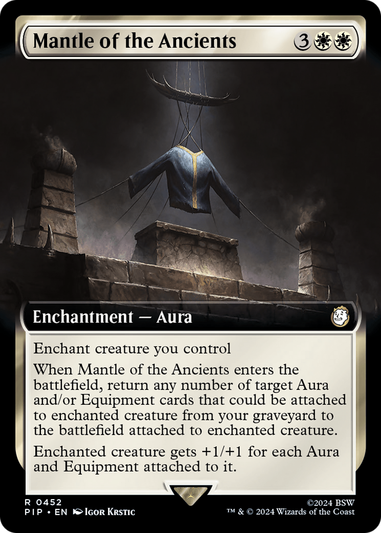 Mantle of the Ancients (PIP-452) (Extended Art) (Foil)