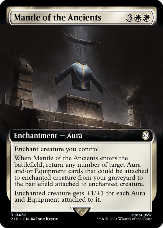 Mantle of the Ancients (PIP-452) (Extended Art) (Foil)
