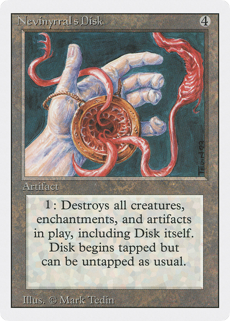 Nevinyrral's Disk (3ED-267)