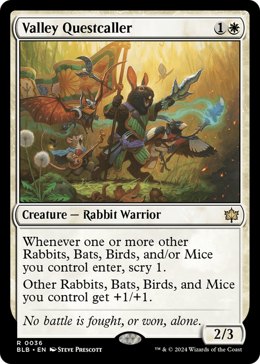 Valley Questcaller (BLB-036) (Foil)