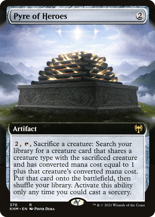 Pyre of Heroes (KHM-370) (Extended Art) (Foil)