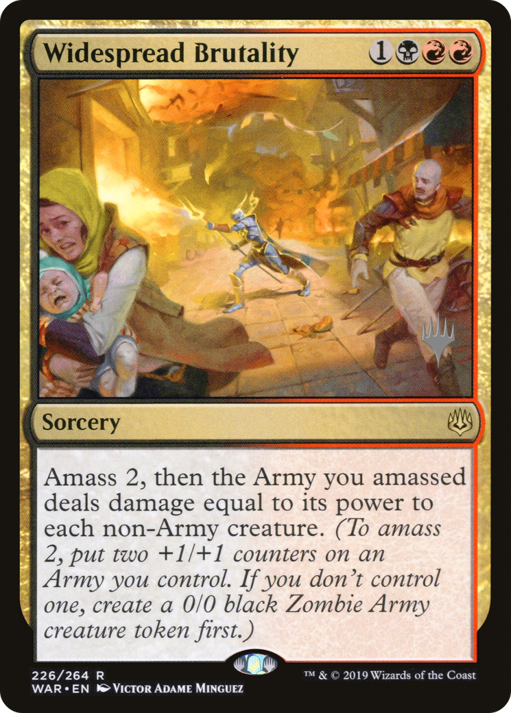 Widespread Brutality (PPELD-226P) (Foil)