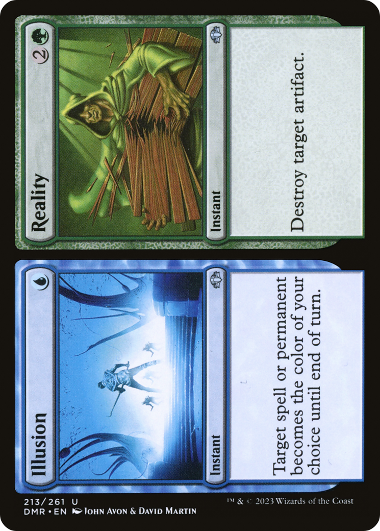 Illusion // Reality (DMR-213) (Foil)