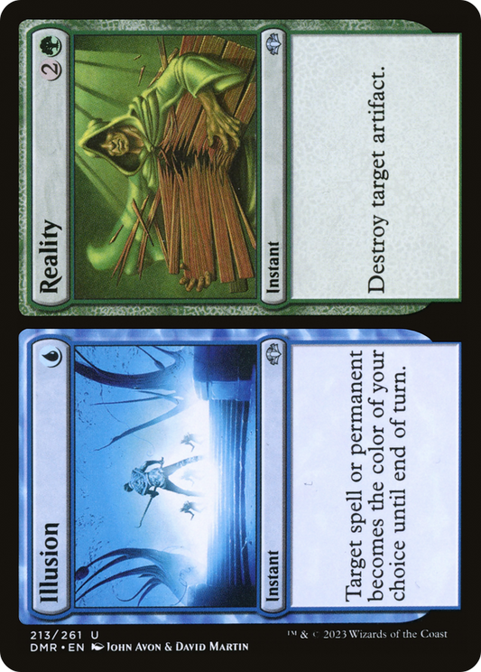 Illusion // Reality (DMR-213) (Foil)