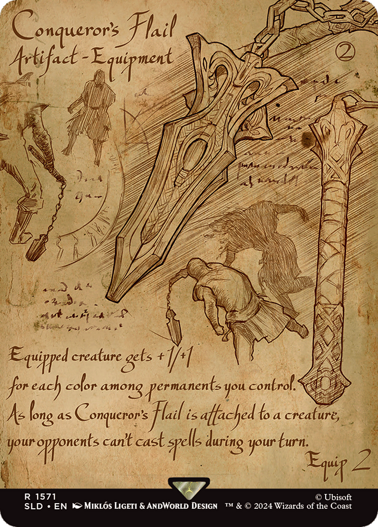 Conqueror's Flail (SLD-1571) (Borderless)