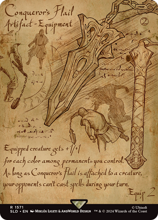 Conqueror's Flail (SLD-1571) (Borderless)