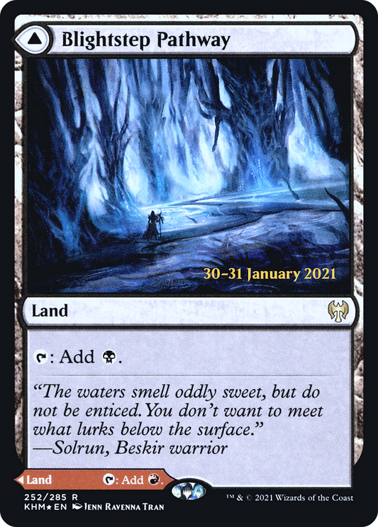 Blightstep Pathway // Searstep Pathway (PRE-252S) (Foil)