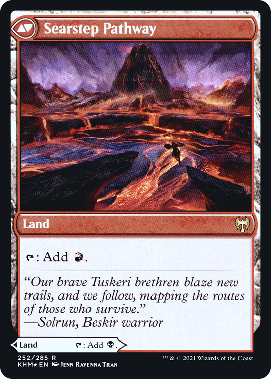 Blightstep Pathway // Searstep Pathway (PRE-252S) (Foil)