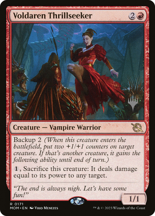 Voldaren Thrillseeker (PPMOM-171P) (Foil)